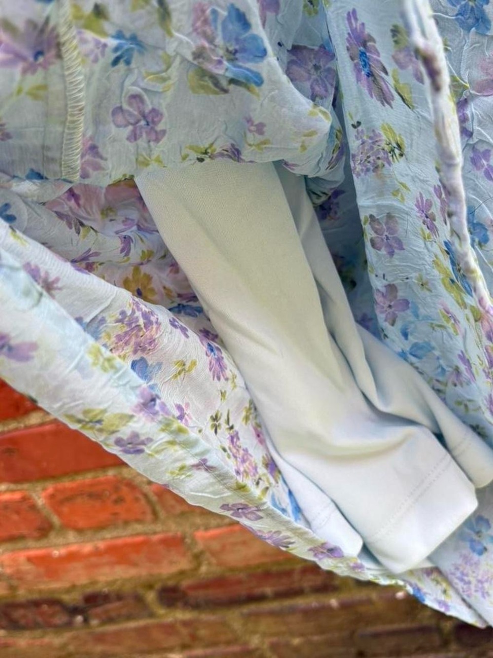 Vintage Y2K Limited Too blue floral midi dress ties in back‎ kids 12 women’s xs - Picture 2 of 8